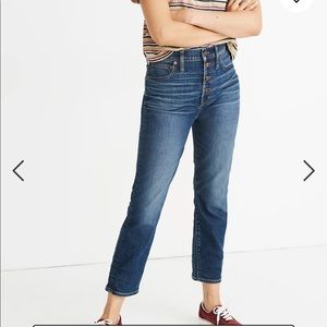 Madewell Curvy Perfect Vintage Crop Jean